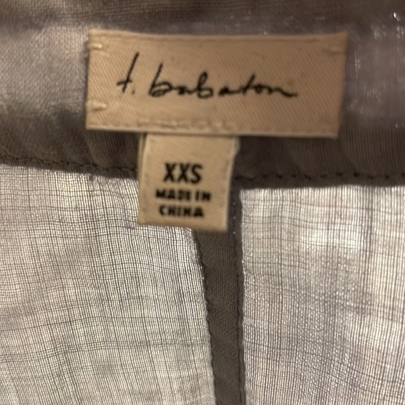 Smoky grey/blue vest in lightweight fabric - Picture 3 of 4